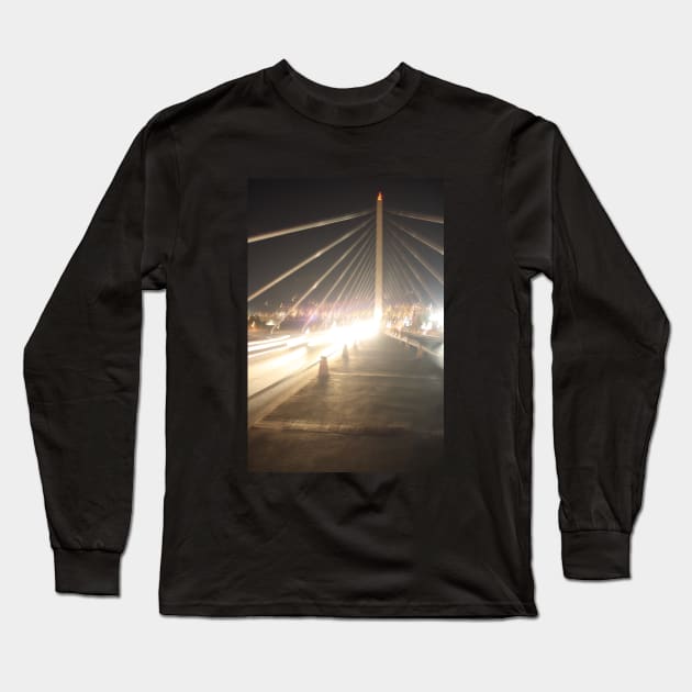 City lights Monterrey Long Sleeve T-Shirt by ScrambledPsychology